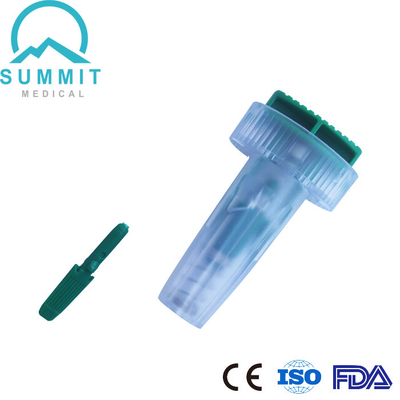 Rahat Kan Numune Alma için Düğme Aktifleştirilmiş Emniyetli Lanset 21G 1.8mm