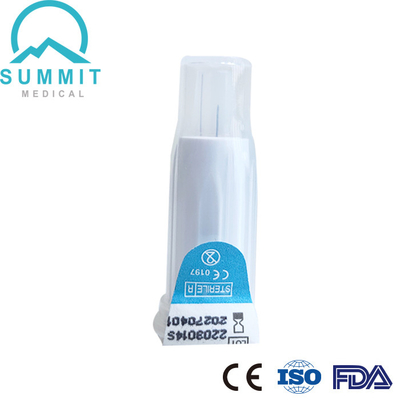FDA 510K Onaylı Tek Uçlu Koruyucu Güvenlik İnsülin Kalemi İğneleri 30G 5mm