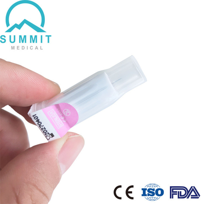Tek Uçlu Korumalı Steril Diyabetik Güvenlik İğneleri 31G 4mm