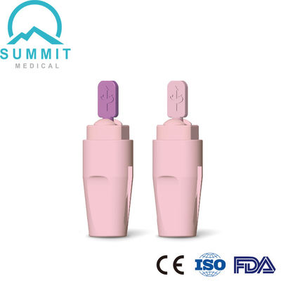 Klinik Güvenlik Kan Lançeti Otomatik Çekici İğne 28G/1.8mm 30G/1.5mm