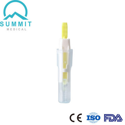 Kılcal Kan Alma için 26G 1.8mm Tek Kullanımlık Güvenlik Lanset