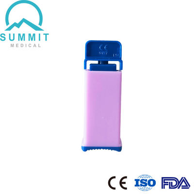 Gamma Sterilize Güvenlik Kan Lançeti 28G 1.8mm Mor 100 Kutu başına