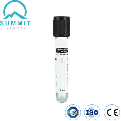 3.8% Sodyum Sirtrat (0.129mol/L) katkı maddesine sahip Black Top ESR tüpü