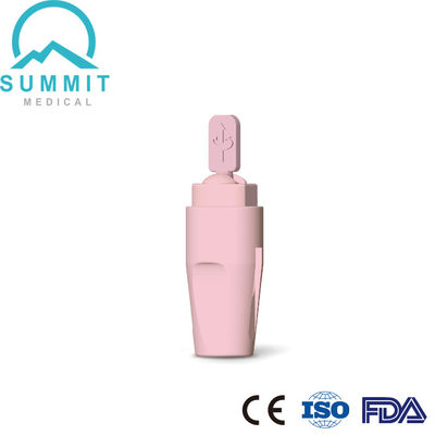 Klinik Güvenlik Kan Lançeti Otomatik Çekici İğne 28G/1.8mm 30G/1.5mm