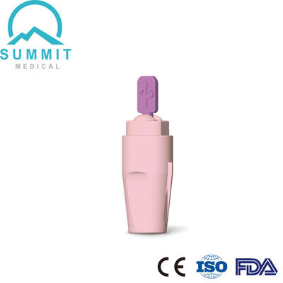 Klinik Güvenlik Kan Lançeti Otomatik Çekici İğne 28G/1.8mm 30G/1.5mm