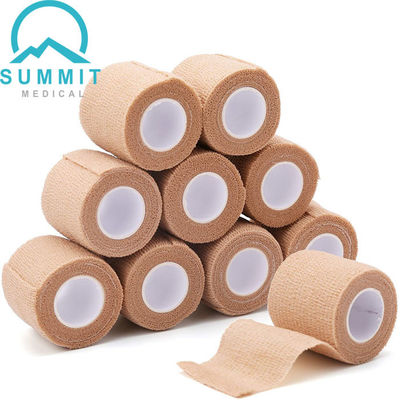 Tan Renkli Nonwoven Kendinden Yapışkanlı Bandaj Sargısı 2 İnç X 5 Yards