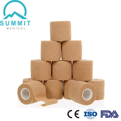 Hipoalerjenik 5cmx4.5m NonWoven Elastik Yapışkanlı Bandaj Kendinden Yapışkanlı