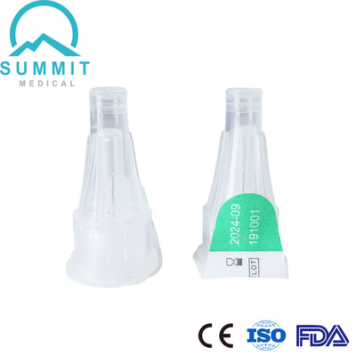 31G İnsülin Kalemi İğneleri Tek Kullanımlık İnsülin Enjeksiyon İğneleri 0.25*4mm Yeşil