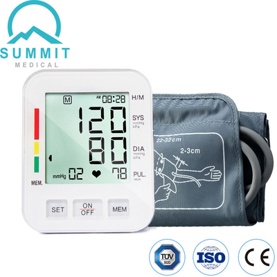LCD Ekranlı ve 99X2 Set Hafızalı Üst Kol Kan Basıncı İzleme Makinesi