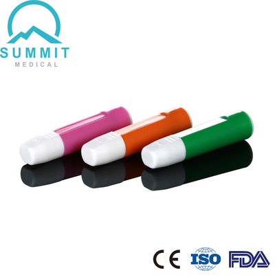 Hızlı Test Covid için Otomatik Geri Çekilebilir İğne Güvenlik Lancets 21G 1.8mm 2.2mm 2.8mm