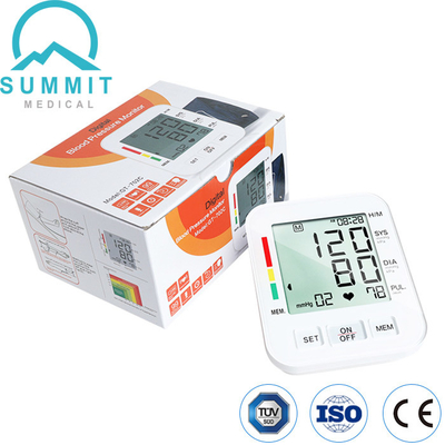 Geniş LCD Ekranlı ve 180 Takım Hafızalı Kan Basıncı Monitörü Dijital Kol Tipi
